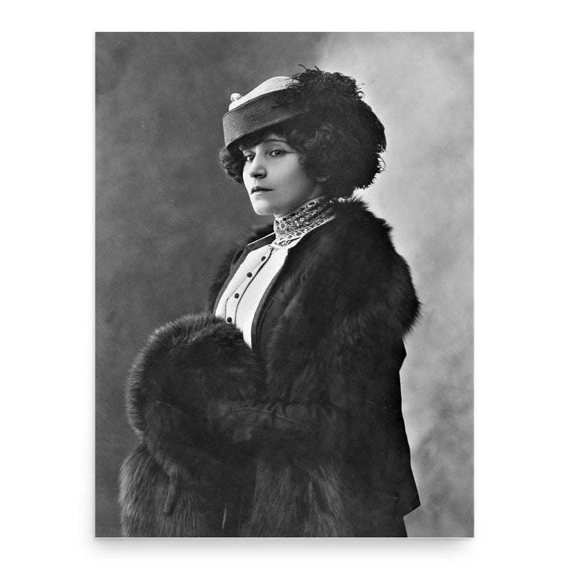 Colette poster print, in size 18x24 inches.