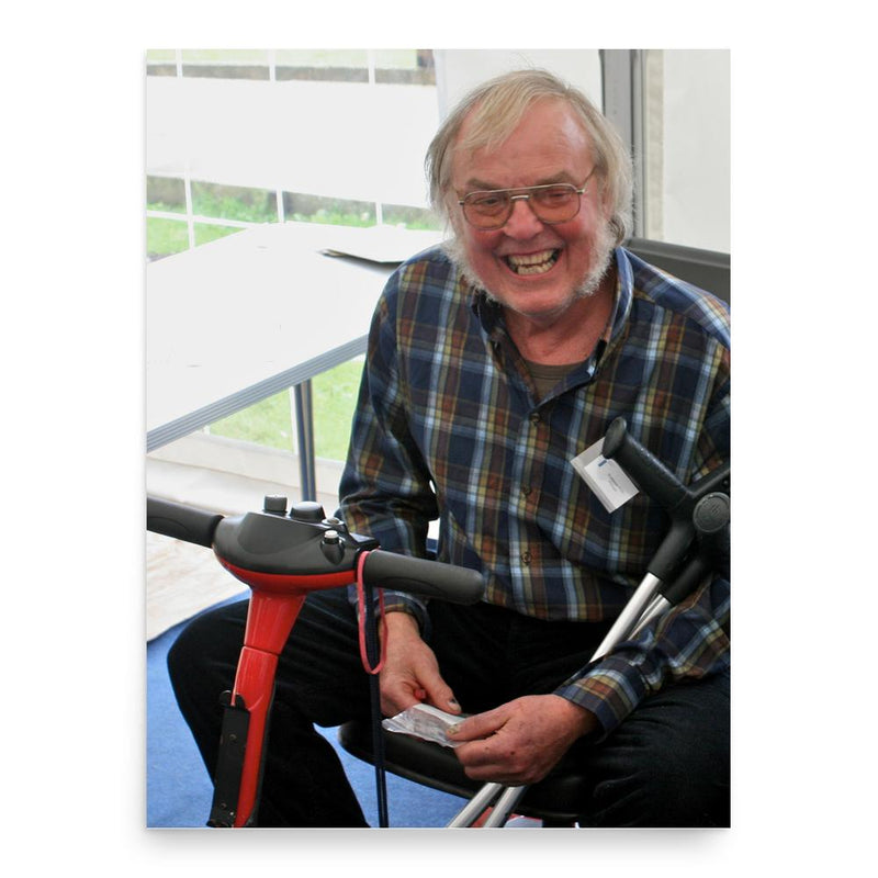 Colin Pillinger poster print, in size 18x24 inches.