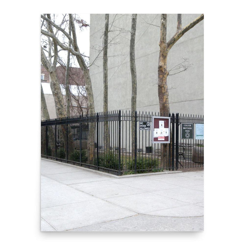 Collyer brothers poster print, in size 18x24 inches.