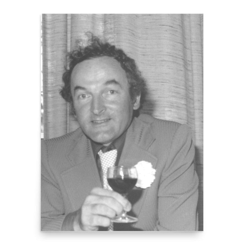 Colm Kiernan poster print, in size 18x24 inches.