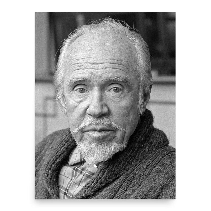 Conlon Nancarrow poster print, in size 18x24 inches.