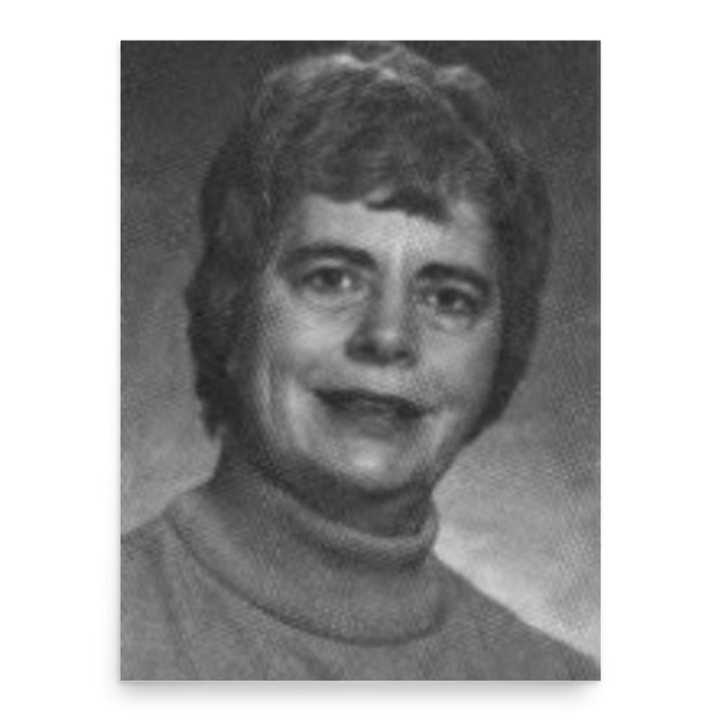 Connie Binsfeld poster print, in size 18x24 inches.