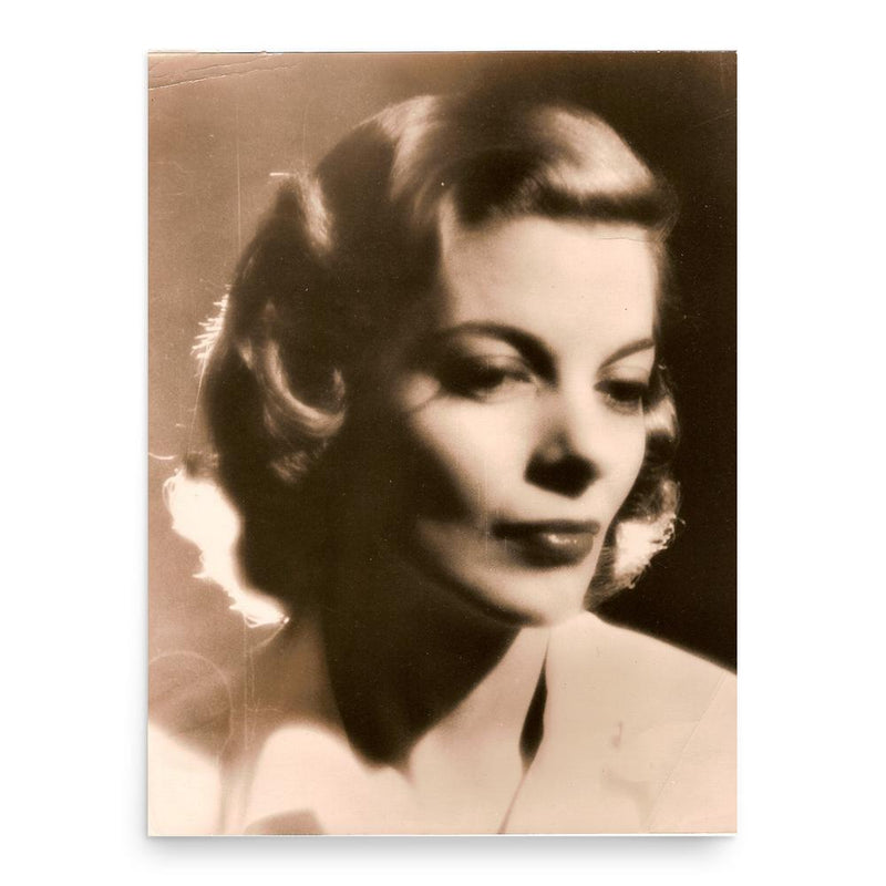 Connie Clausen poster print, in size 18x24 inches.