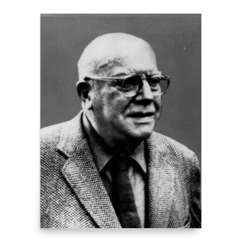 Conrad Aiken poster print, in size 18x24 inches.