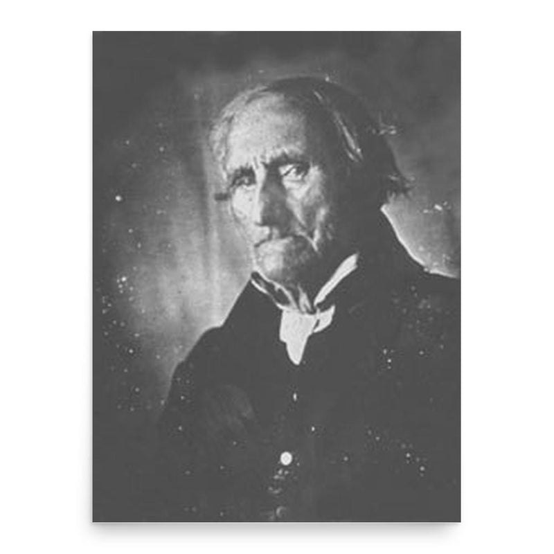 Conrad Heyer poster print, in size 18x24 inches.