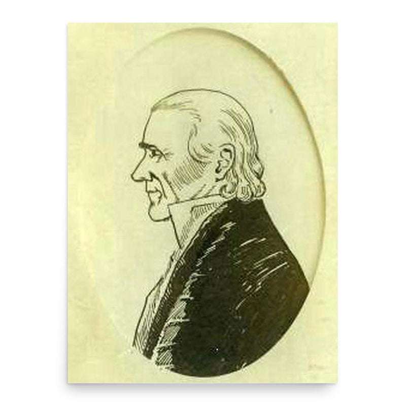 Conrad Weiser poster print, in size 18x24 inches.