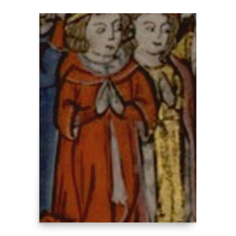 Conrad of Montferrat poster print, in size 18x24 inches.