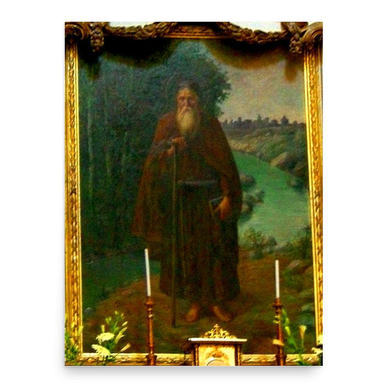 Conrad of Piacenza poster print, in size 18x24 inches.