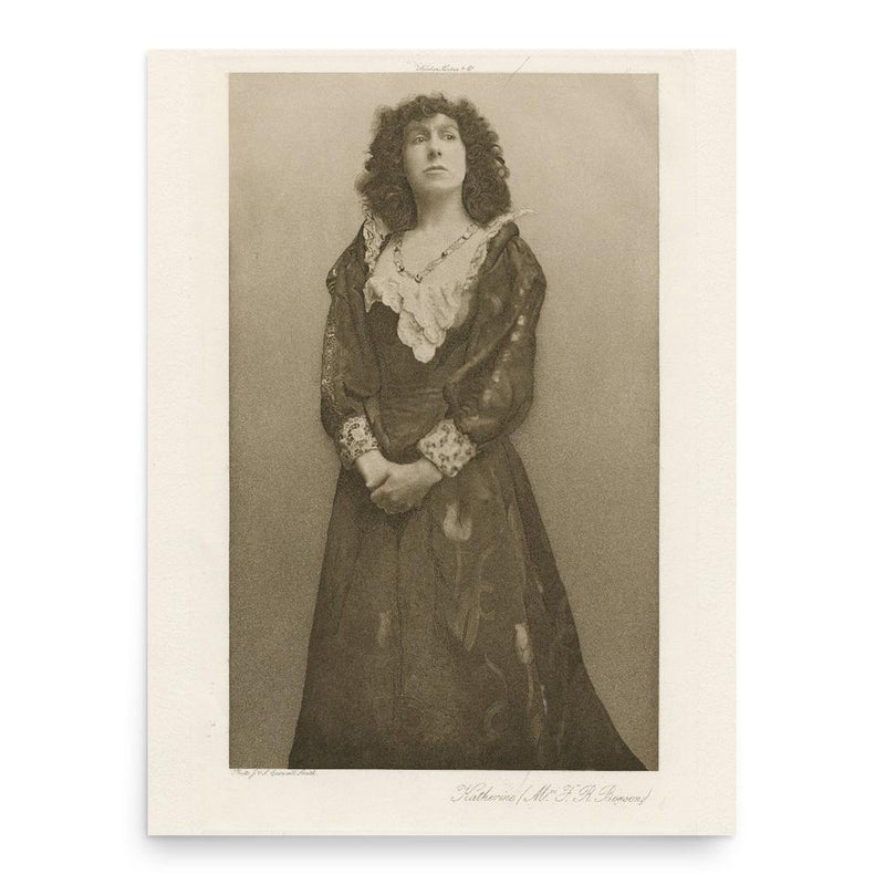 Constance Benson poster print, in size 18x24 inches.