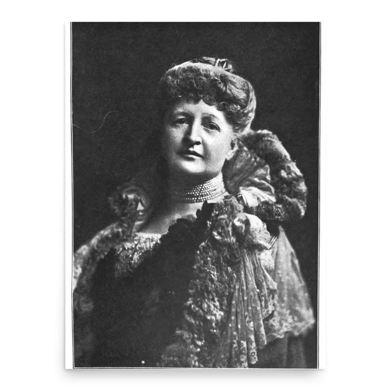Constance Cary Harrison poster print, in size 18x24 inches.