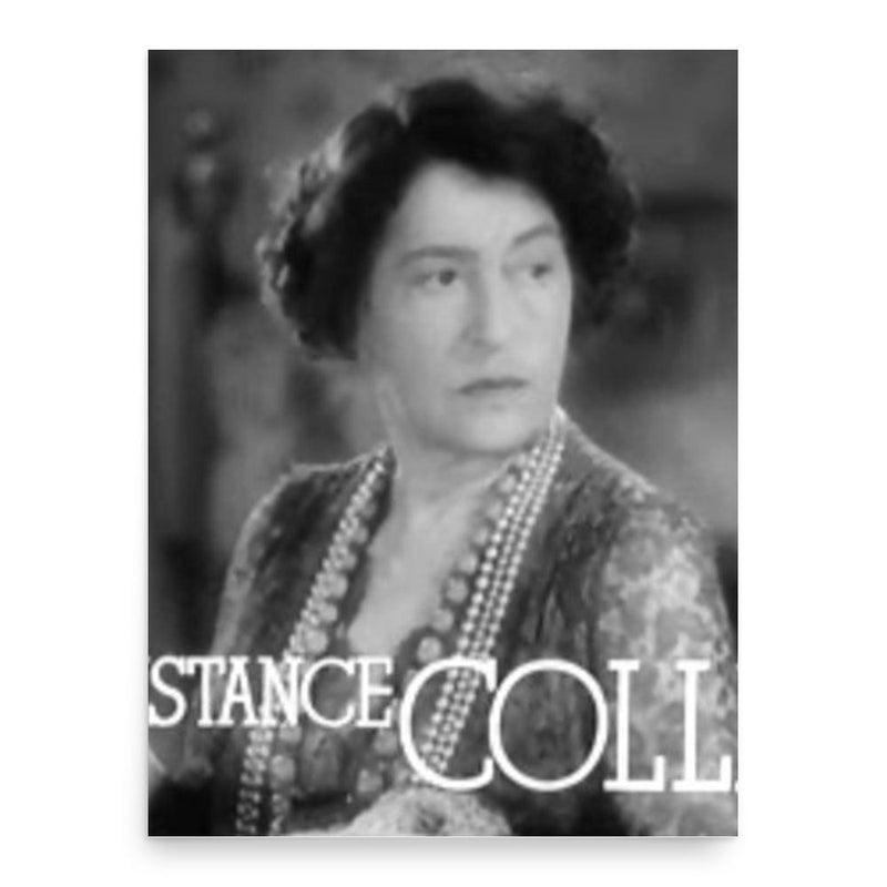 Constance Collier poster print, in size 18x24 inches.