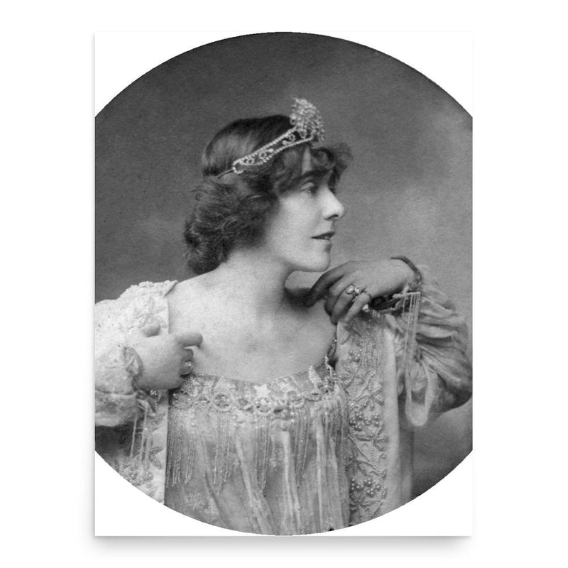Constance Crawley poster print, in size 18x24 inches.