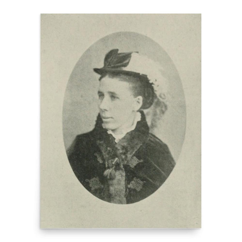 Constance Faunt Le Roy Runcie poster print, in size 18x24 inches.