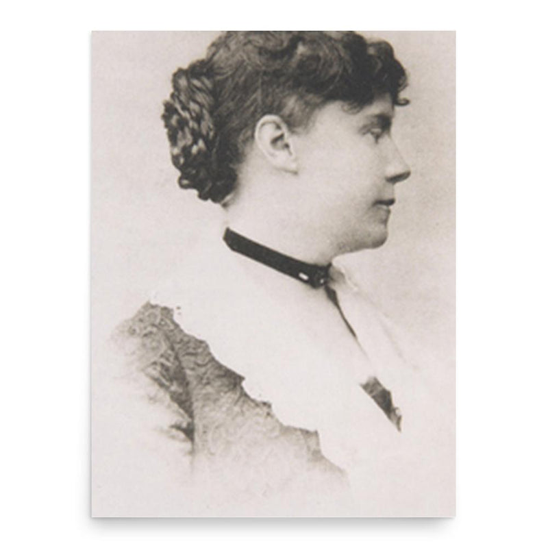 Constance Fenimore Woolson poster print, in size 18x24 inches.