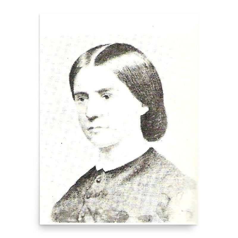 Constance Kent poster print, in size 18x24 inches.