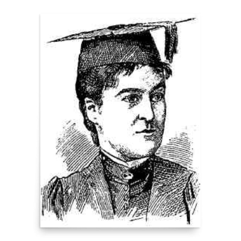 Constance Stone poster print, in size 18x24 inches.