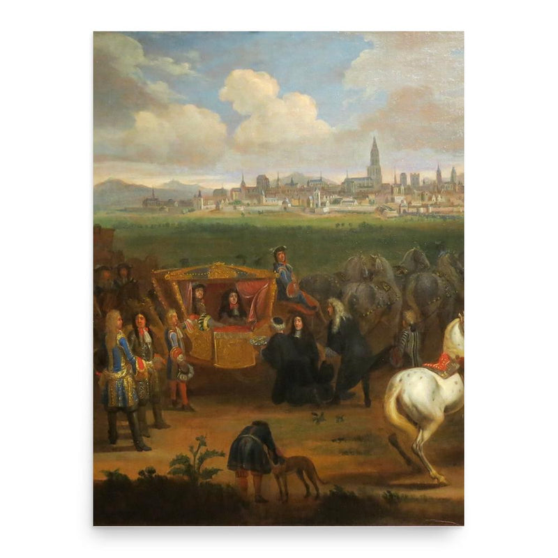 Constantijn Francken poster print, in size 18x24 inches.