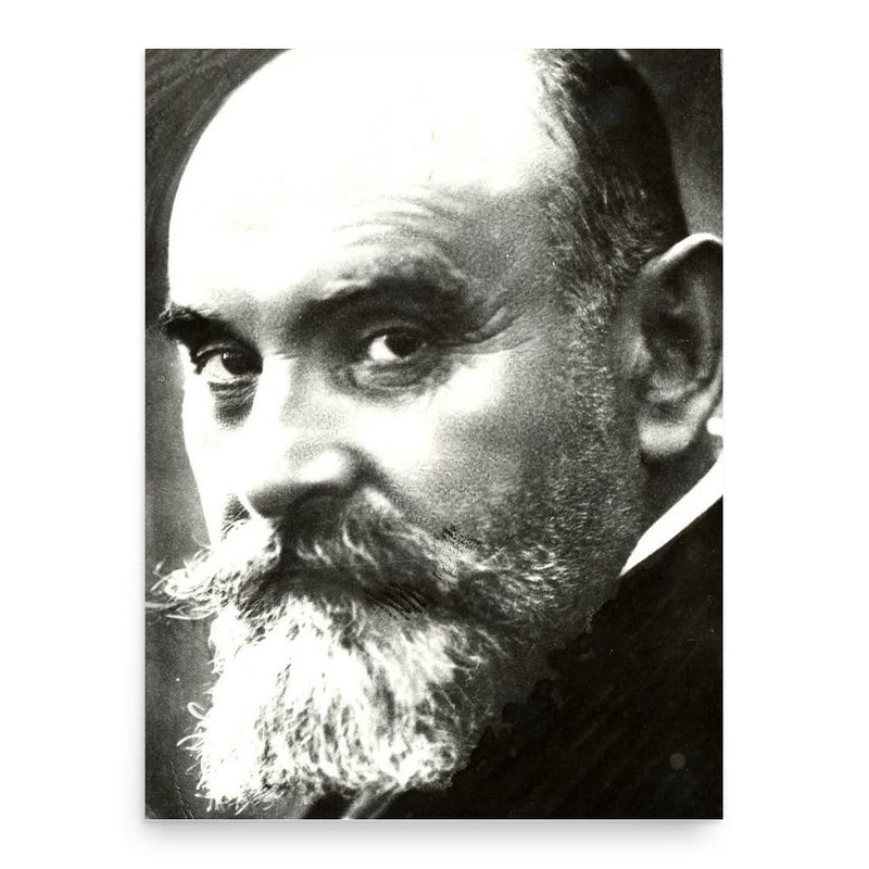 Constantin Dobrogeanu-Gherea poster print, in size 18x24 inches.