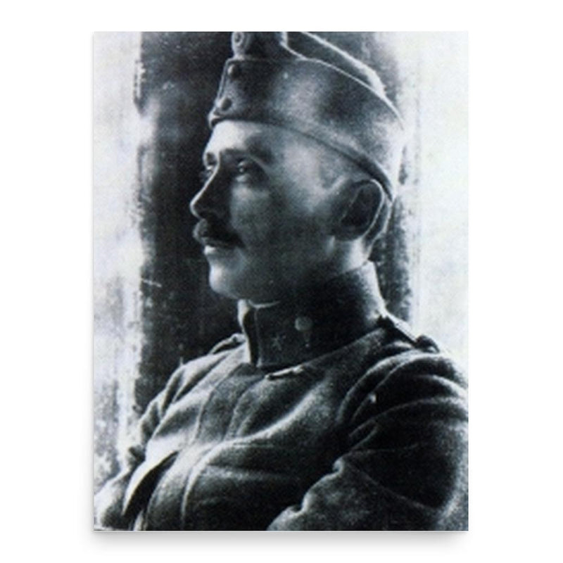 Constantin von Economo poster print, in size 18x24 inches.
