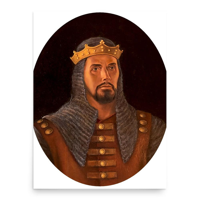 Constantine II of Bulgaria poster print, in size 18x24 inches.