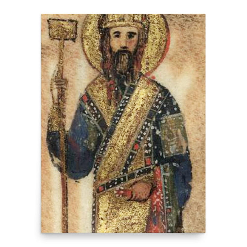Constantine X Doukas poster print, in size 18x24 inches.