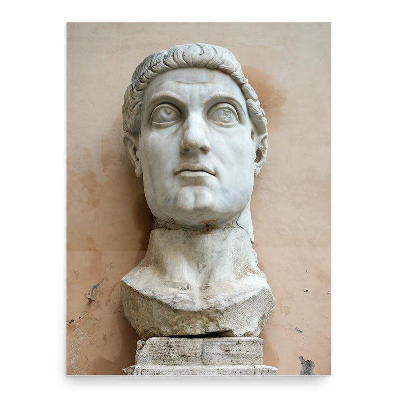 Constantine the Great poster print, in size 18x24 inches.