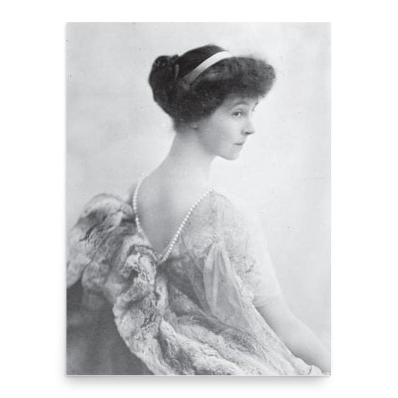 Consuelo Vanderbilt poster print, in size 18x24 inches.