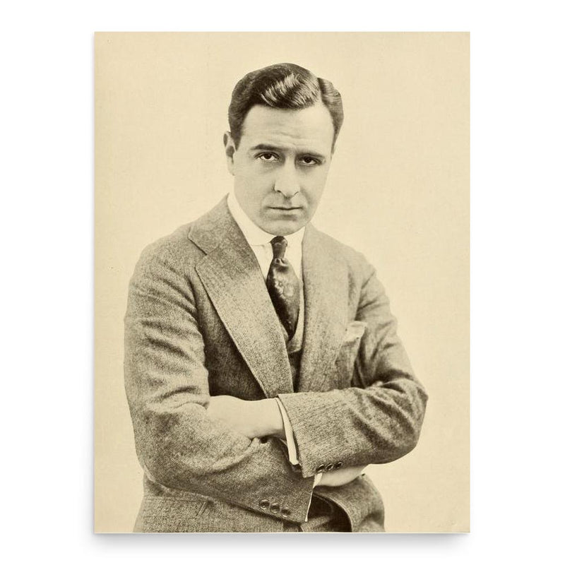 Conway Tearle poster print, in size 18x24 inches.