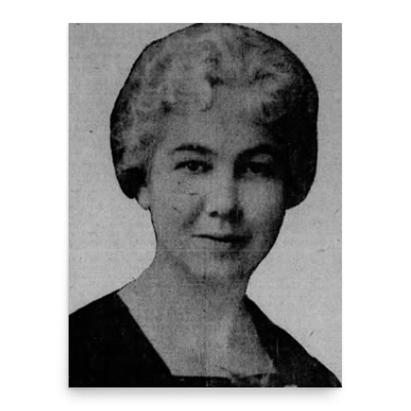 Cora Reynolds Anderson poster print, in size 18x24 inches.