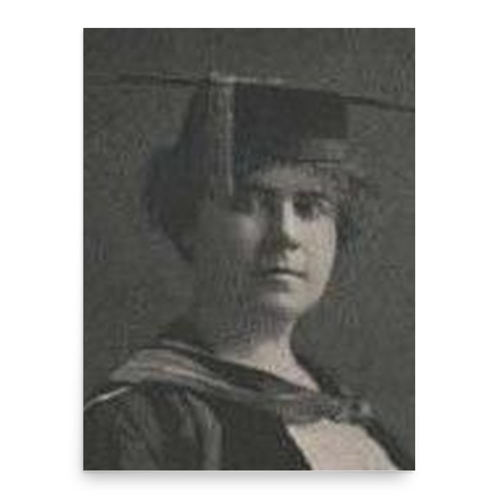 Cora Sutton Castle poster print, in size 18x24 inches.