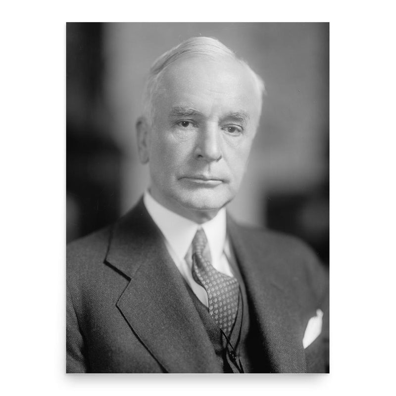 Cordell Hull poster print, in size 18x24 inches.