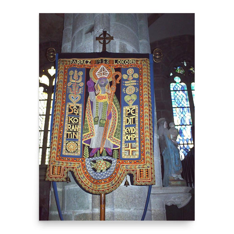 Corentin of Quimper poster print, in size 18x24 inches.