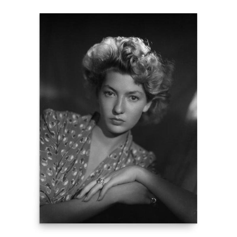 Corinne Luchaire poster print, in size 18x24 inches.