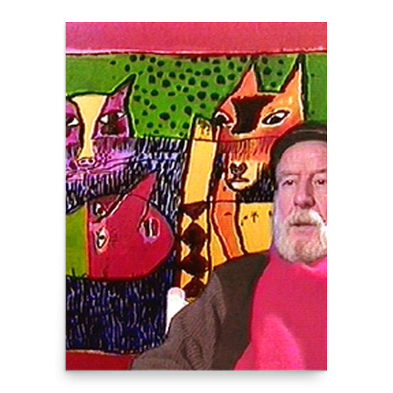 Corneille Guillaume Beverloo poster print, in size 18x24 inches.