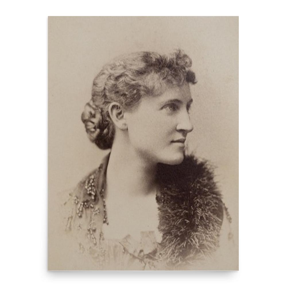 Cornelia Horsford poster print, in size 18x24 inches.