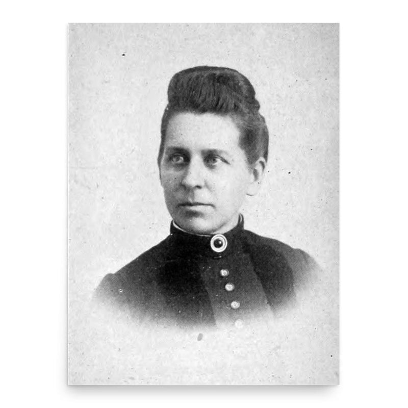Cornelia Moore Chillson Moots poster print, in size 18x24 inches.