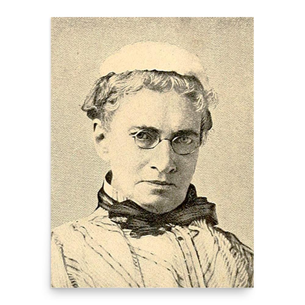 Cornelia Phillips Spencer poster print, in size 18x24 inches.