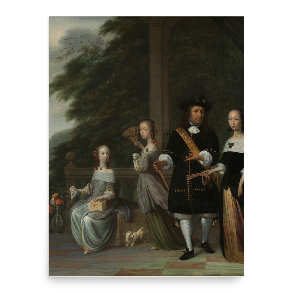 Cornelia van Nijenroode poster print, in size 18x24 inches.