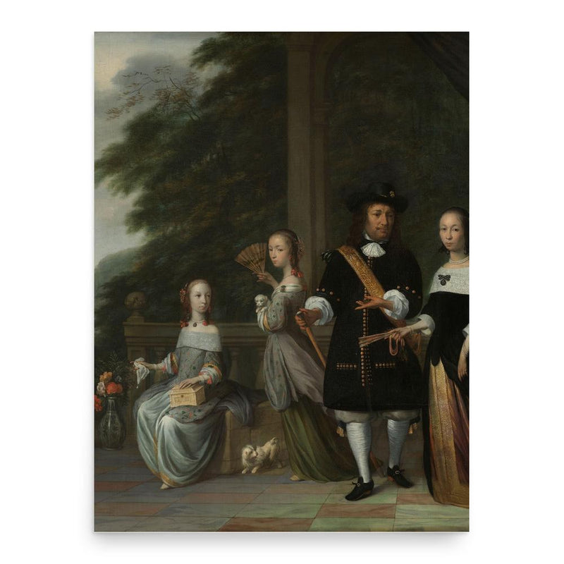Cornelia van Nijenroode poster print, in size 18x24 inches.