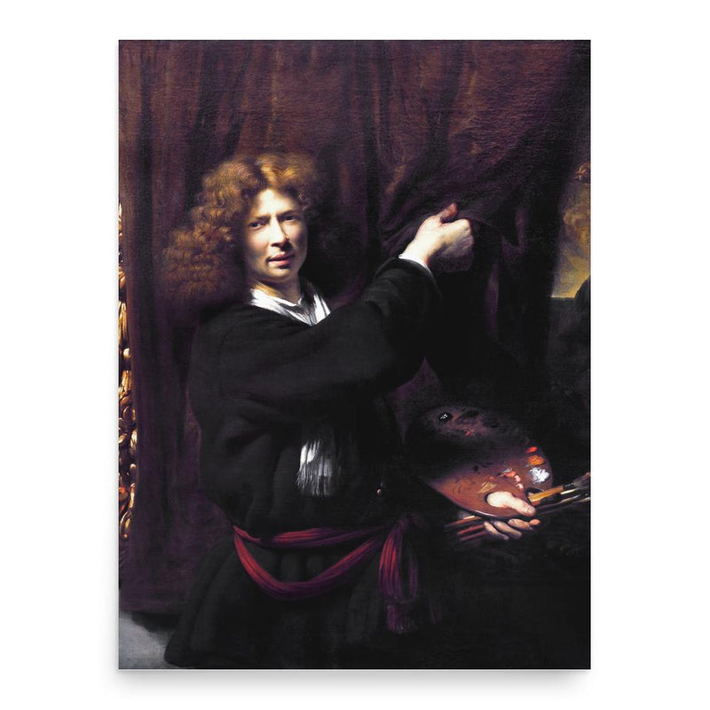 Cornelis Bisschop poster print, in size 18x24 inches.