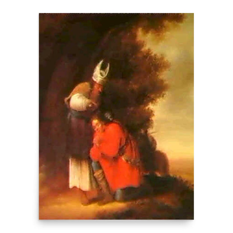 Cornelis Brouwer poster print, in size 18x24 inches.