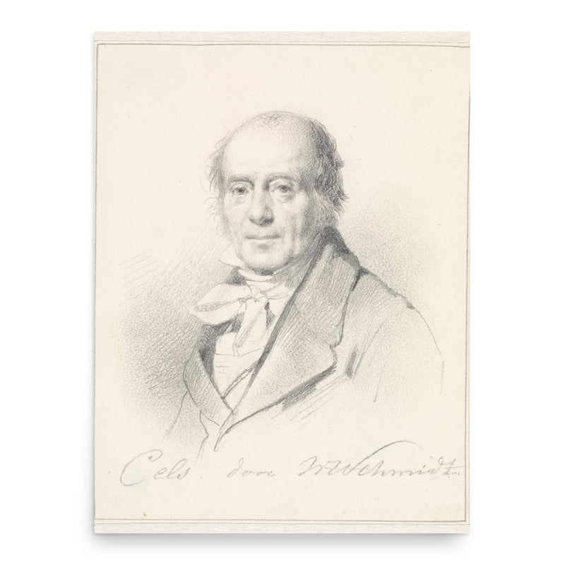 Cornelis Cels poster print, in size 18x24 inches.