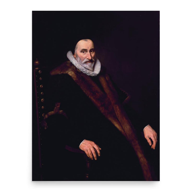 Cornelis Hooft poster print, in size 18x24 inches.