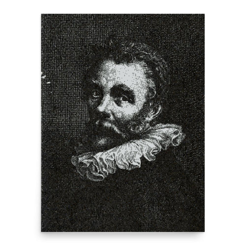 Cornelis Ketel poster print, in size 18x24 inches.