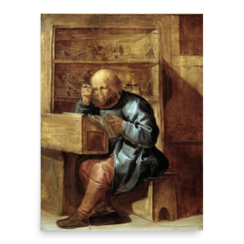 Cornelis Kiliaan poster print, in size 18x24 inches.
