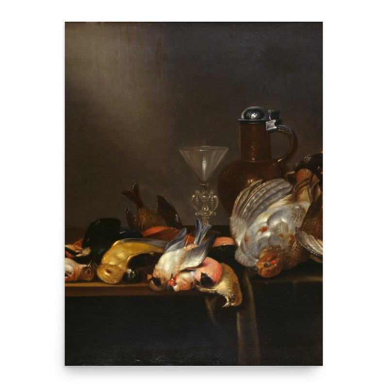 Cornelis Mahu poster print, in size 18x24 inches.