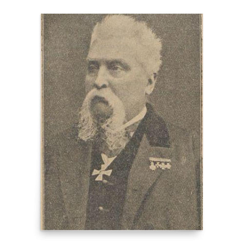 Cornelis Nagtglas poster print, in size 18x24 inches.