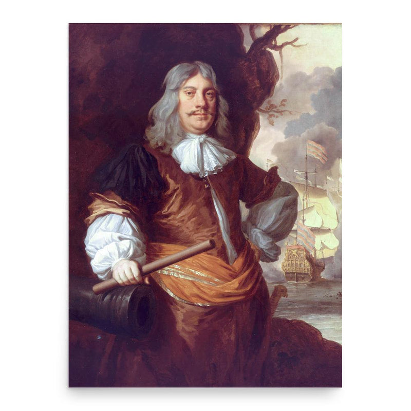 Cornelis Tromp poster print, in size 18x24 inches.