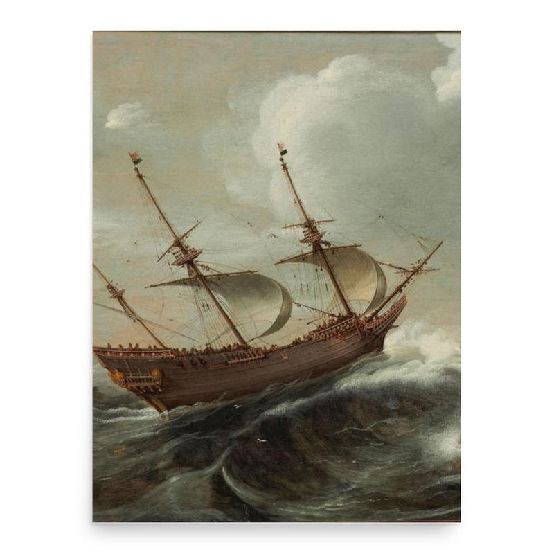 Cornelis Verbeeck poster print, in size 18x24 inches.