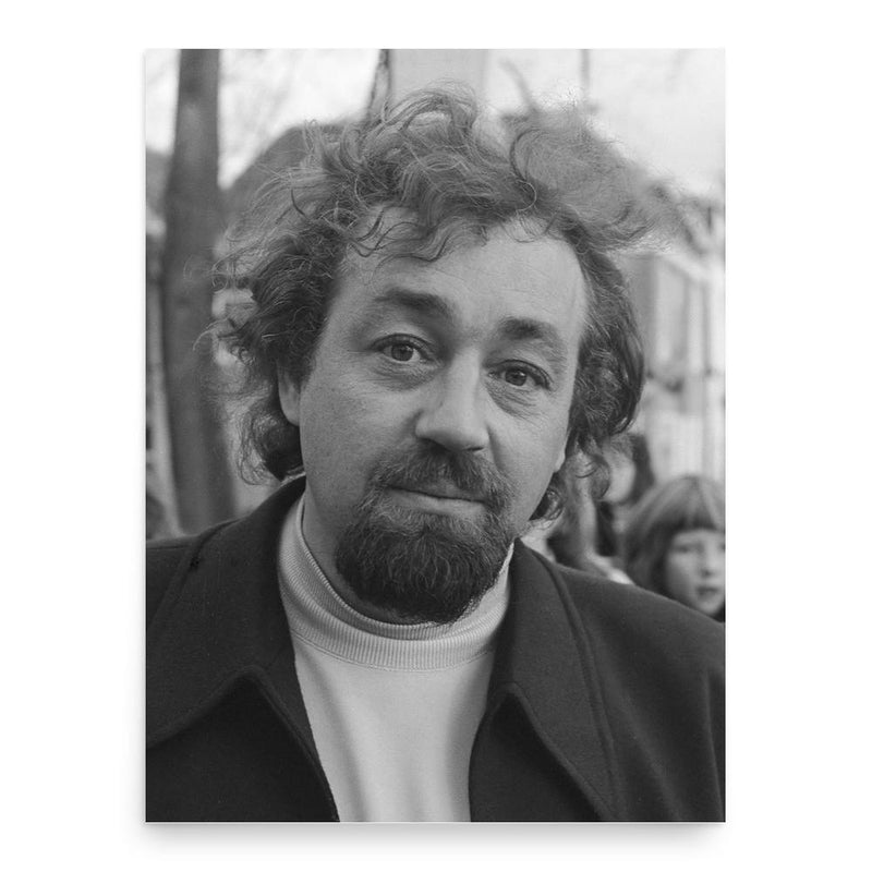 Cornelis Vreeswijk poster print, in size 18x24 inches.